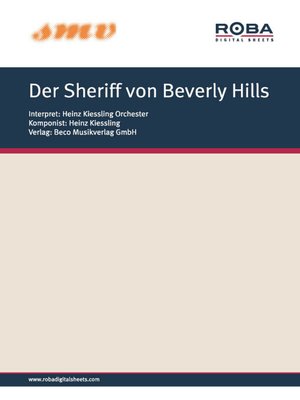 cover image of Der Sheriff von Beverly Hills
